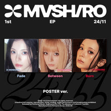 Load image into Gallery viewer, [PREORDER] MASHIRO 1st Mini Album '24/11' (Poster Ver.)
