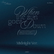 Load image into Gallery viewer, [PREORDER] IN A MINUTE 1st Full Album 'When the sun goes down : Midnight'
