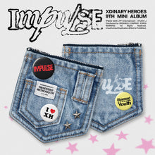 Load image into Gallery viewer, [PREORDER] Xdinary Heroes 9th Mini Album 'IMPULSE' (DENIM POUCH Ver.)
