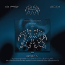 Load image into Gallery viewer, [PREORDER] Nam Woohyun (Infinite) 2nd Full Album '2X8'
