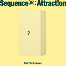 Load image into Gallery viewer, [PREORDER] AND2BLE 2nd Mini Album 'Sequence 02: Attraction' (Metal Film Keyring Ver.)
