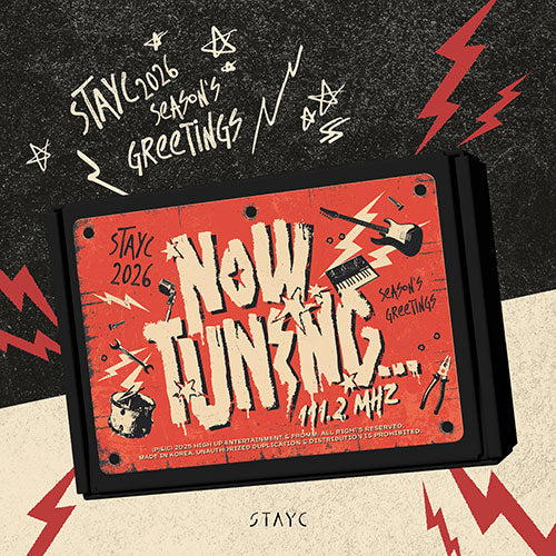 [PREORDER] STAYC 2026 Season's Greetings 'NOW TUNING… 111.2MHz'