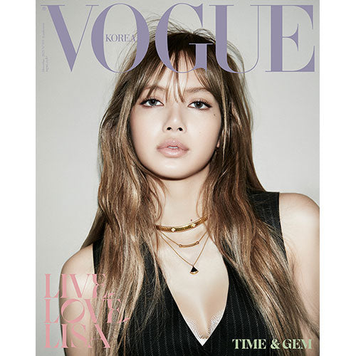 VOGUE Magazine December 2025 Issue (Cover: Blackpink Lisa)