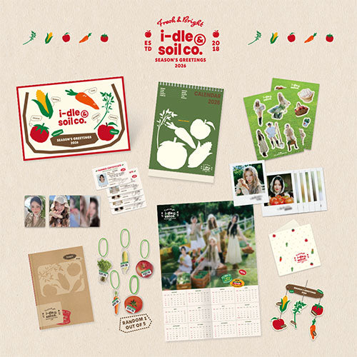 i-dle 2026 Season's Greetings 'i-dle & Soil Co.'