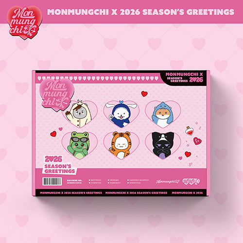 [PREORDER] MONSTA X 'MONMUNGCHI X' 2026 Season's Greetings