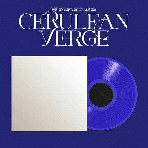 [PREORDER] WENDY 3rd Mini Album 'Cerulean Verge' (LP Ver./ Limited Edition)