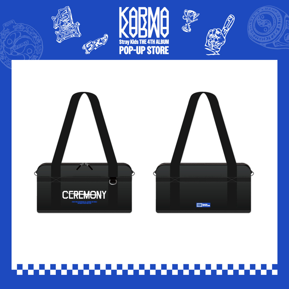 [PREORDER] Stray Kids 'KARMA' POPUP STORE Official MD  - Duffle Bag