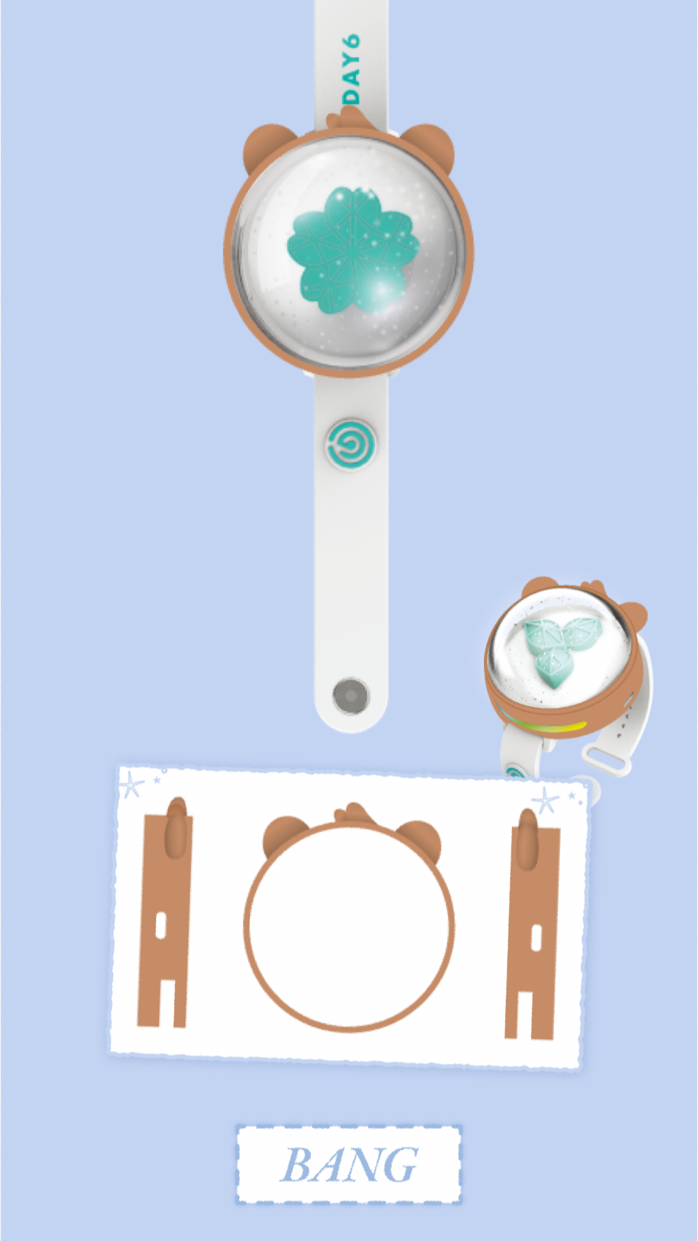 DAY6 4TH FANMEETING 'PIER 10 : All My Days' OFFICIAL MD - LIGHT BAND RING COVER 2025 Ver.