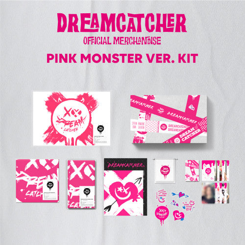 Dreamcatcher Official Merchandise Kit (Pink Monster Ver.)