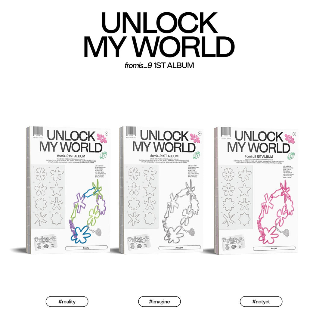 Fromis_9 1st Album 'Unlock My World'