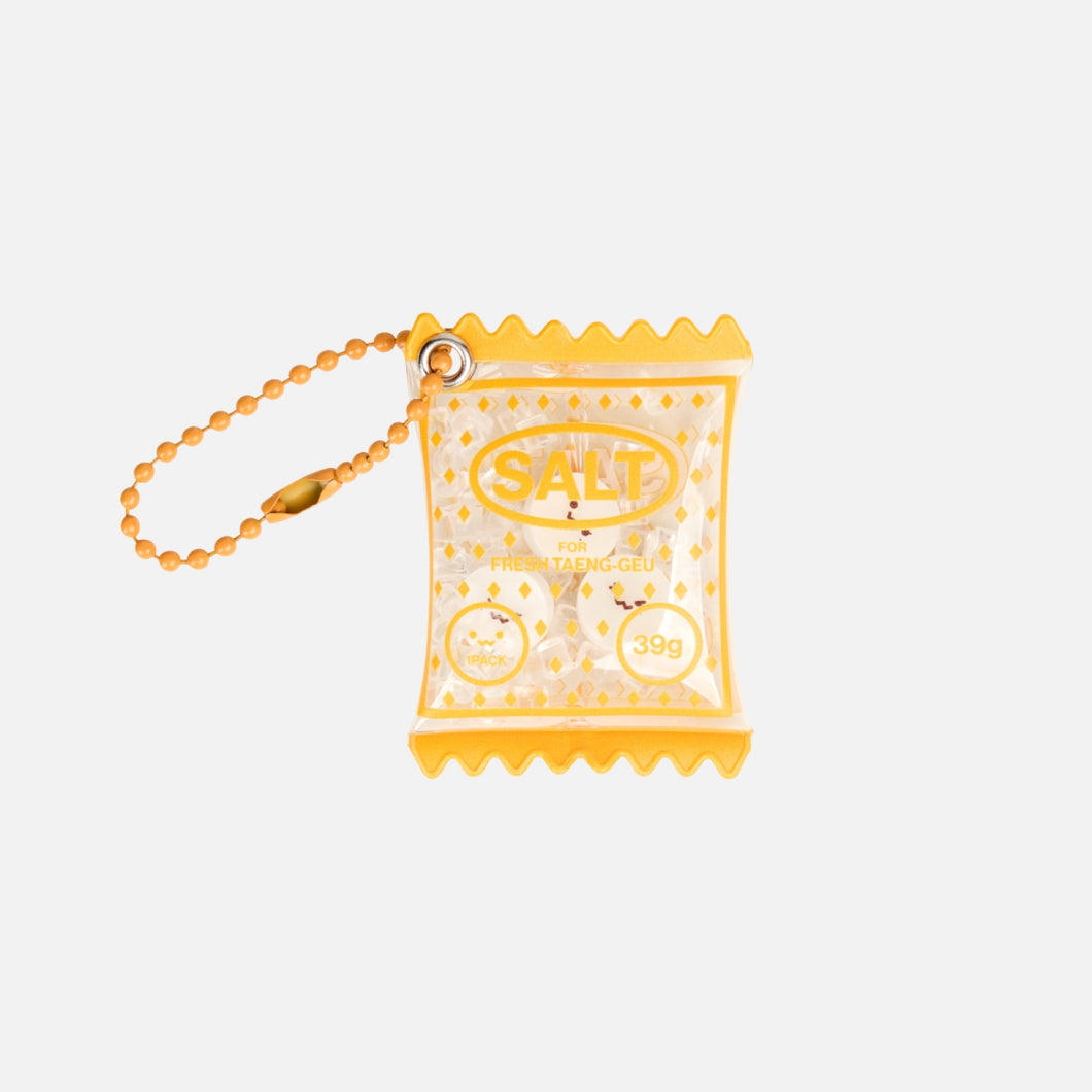 TAEYEON TAENG-GEU 'TAENG-GEU-RU-RU' OFFICIAL MD - ROASTED SALT PVC KEY RING