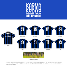 Load image into Gallery viewer, [PREORDER] Stray Kids &#39;KARMA&#39; POPUP STORE Official MD  - Uniform T-Shirt

