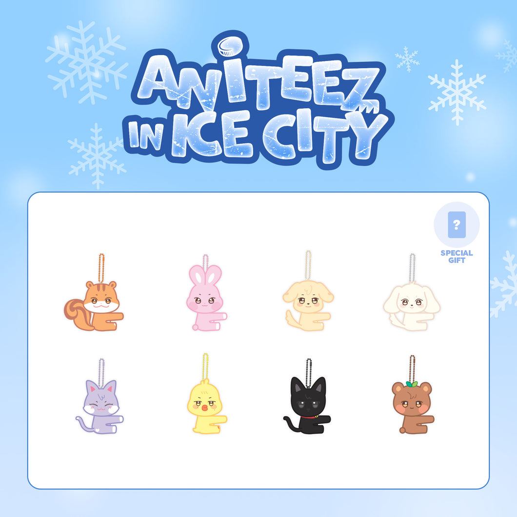 ATEEZ x ANITEEZ 'ANITEEZ in ICE CITY' 2nd Official MD - Plush Photocard Holder
