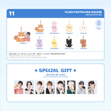 Load image into Gallery viewer, ATEEZ x ANITEEZ &#39;ANITEEZ in ICE CITY&#39; 2nd Official MD - Plush Photocard Holder
