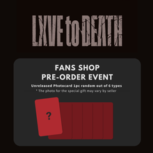 Load image into Gallery viewer, [PREORDER] Xdinary Heroes 7th Mini Album &#39;LXVE to DEATH&#39; (MD Ver.) + Store Benefit

