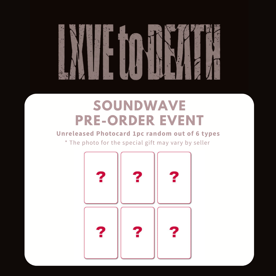 Album Xdinary-Heroes LXVE To DEATH [Photobook Ver.] - Version Love Sick - Inclusions Aléatoires K-pop