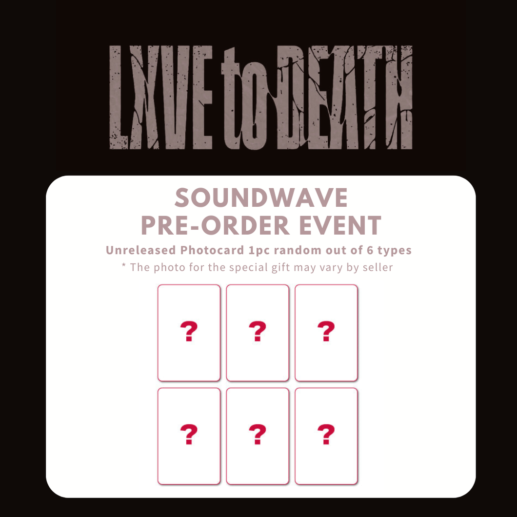[PREORDER] Xdinary Heroes 7th Mini Album 'LXVE to DEATH' (MD Ver.) + Store Benefit