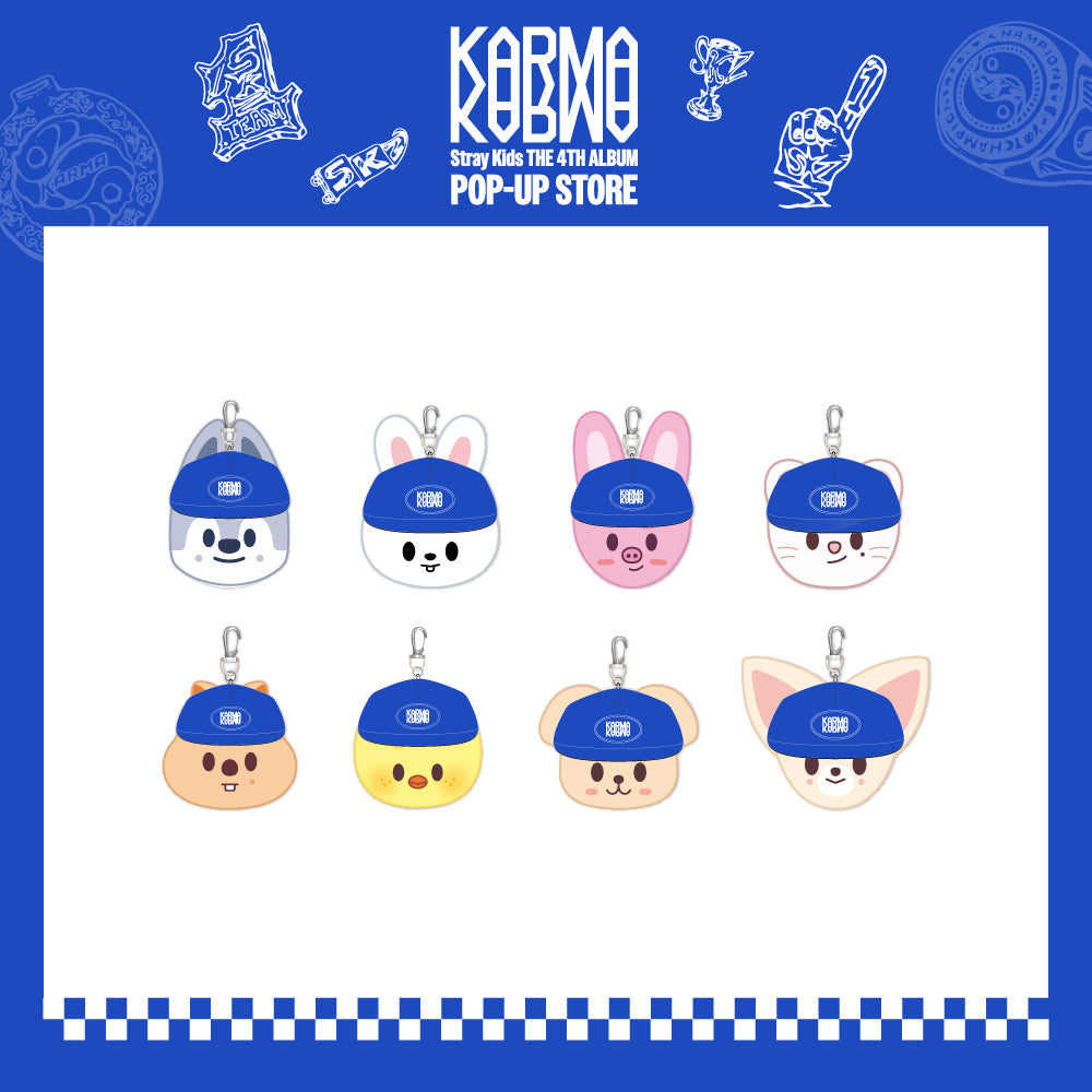 [PREORDER] Stray Kids 'KARMA' POPUP STORE Official MD  - SKZOO Ceremony Ball Cap Plush