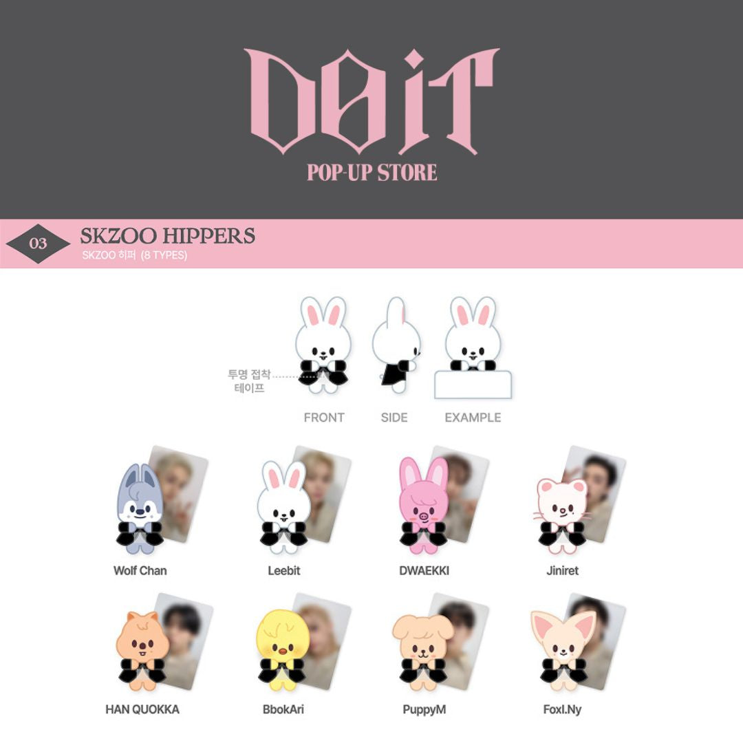 Stray Kids 'DO IT' POP-UP STORE Official MD - SKZOO Figure