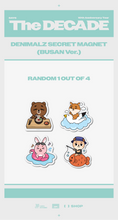 Load image into Gallery viewer, DAY6 10th Anniversary Tour 'The DECADE' in BUSAN Official MD - DENIMALZ Random Magnet (Busan Ver.)
