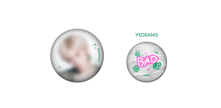 ATEEZ 'GOLDEN HOUR : Part.5' POP-UP STORE MD - Can Badge Set – K