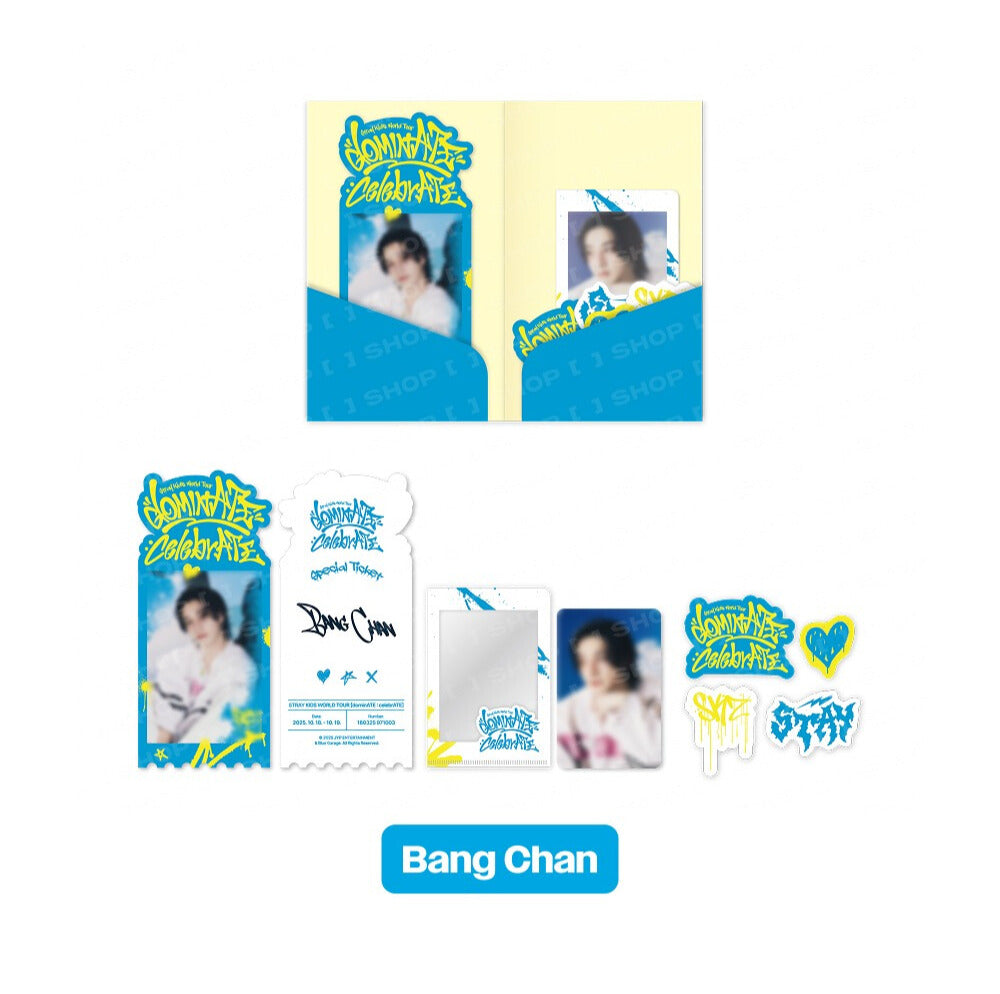 Stray Kids World Tour 'dominATE : celebrATE' Official MD - Special Ticket Set