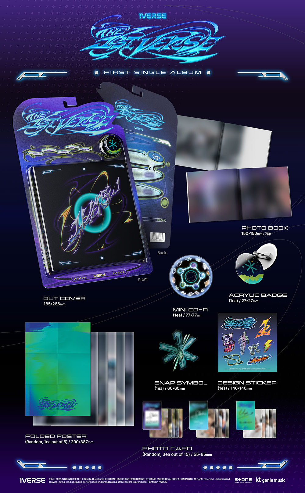 1VERSE 1st Single Album 'The 1st Verse' – K-POP BAZAAR