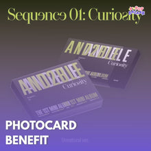 Load image into Gallery viewer, AND2BLE 1st Mini Album 'Sequence 01: Curiosity' + Store Benefit
