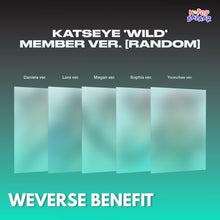 Load image into Gallery viewer, [PREORDER] KATSEYE 3rd Mini Album 'WILD' (Member Ver.) + Weverse Shop Benefit

