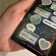 Load image into Gallery viewer, Sooang Sticker - Korean Speech Bubble
