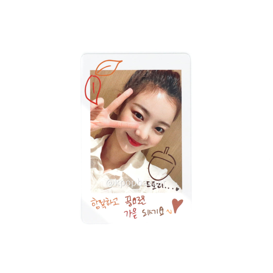 ITZY No Bad Days Preorder Polaroid - September