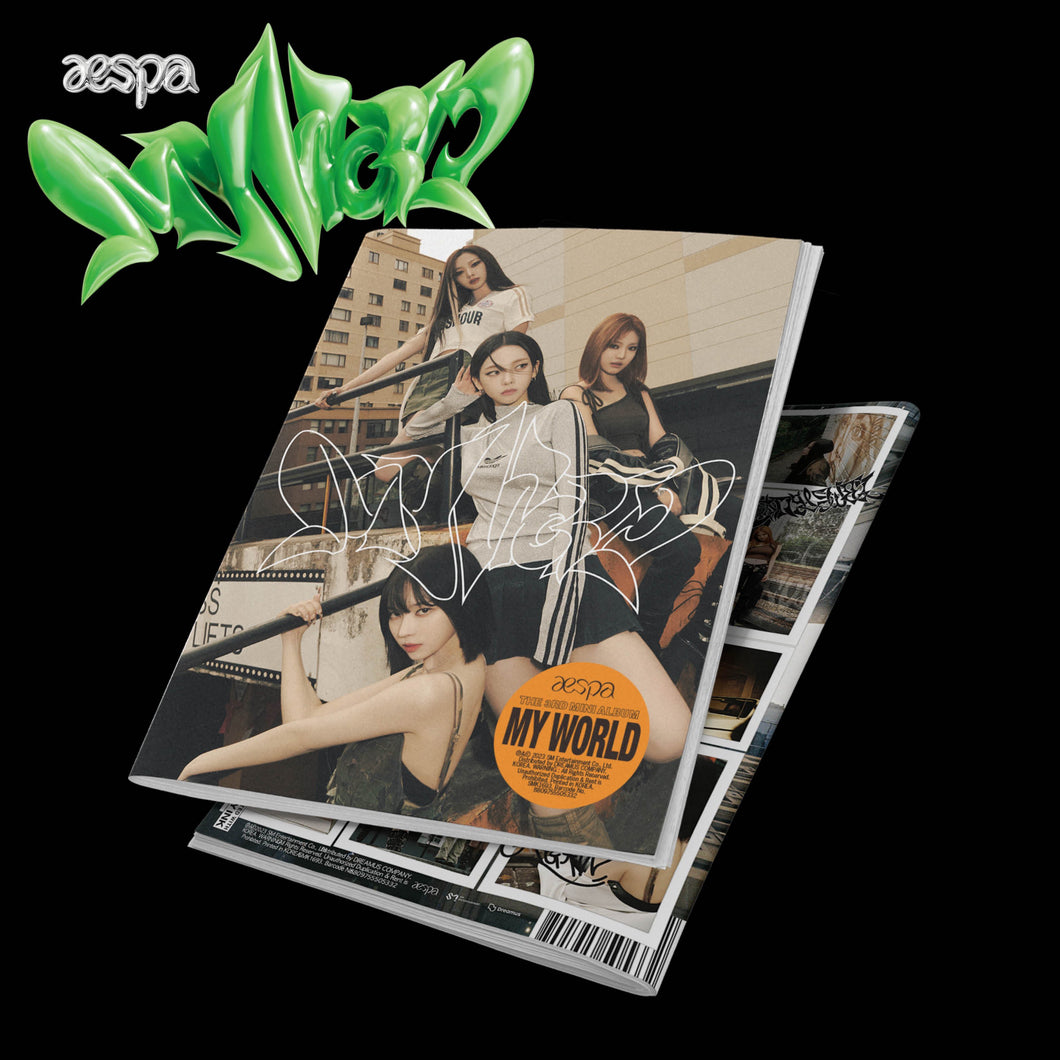 aespa 3rd Mini Album 'MY WORLD' (Tabloid Ver.)