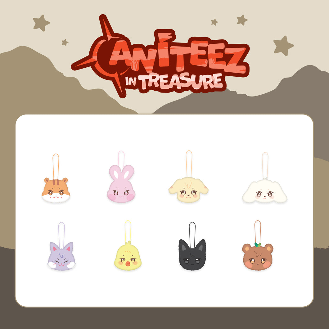 ATEEZ x ANITEEZ 'ANITEEZ IN TREASURE' Official MD - Plush Name Tag