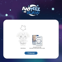 Load image into Gallery viewer, [PREORDER] ATEEZ 'ANITEEZ IN DEJA VU' Official MD - Silver ANITEEZ Plush Keyring
