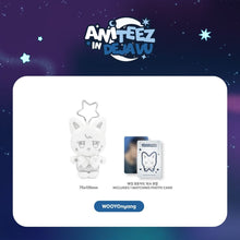 Load image into Gallery viewer, [PREORDER] ATEEZ 'ANITEEZ IN DEJA VU' Official MD - Silver ANITEEZ Plush Keyring

