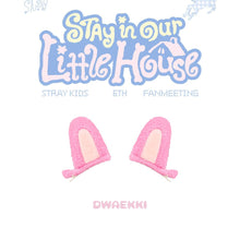 Load image into Gallery viewer, Stray Kids 6th Fanmeeting ‘STAY in Our Little House’ Official MD - SKZOO Plush Hair Pin
