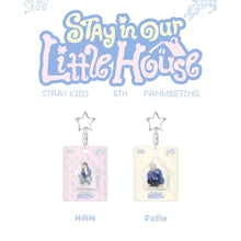 Load image into Gallery viewer, Stray Kids 6th Fanmeeting ‘STAY in Our Little House’ Official MD - Mini Block Keyring
