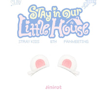 Load image into Gallery viewer, Stray Kids 6th Fanmeeting ‘STAY in Our Little House’ Official MD - SKZOO Plush Hair Pin
