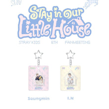 Load image into Gallery viewer, Stray Kids 6th Fanmeeting ‘STAY in Our Little House’ Official MD - Mini Block Keyring
