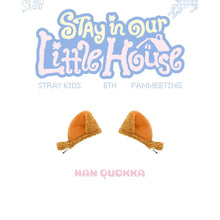 Load image into Gallery viewer, Stray Kids 6th Fanmeeting ‘STAY in Our Little House’ Official MD - SKZOO Plush Hair Pin
