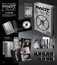Load image into Gallery viewer, NCT 127 The 5th Album &#39;Fact Check&#39; (Storage Ver.)
