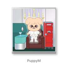Load image into Gallery viewer, Stray Kids 'THIS &amp; THAT' Pop-Up Store Official MD - SKZOO Spinning Magnet
