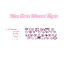 Load image into Gallery viewer, Promland Sticker - Line Dote Kisscut Tape
