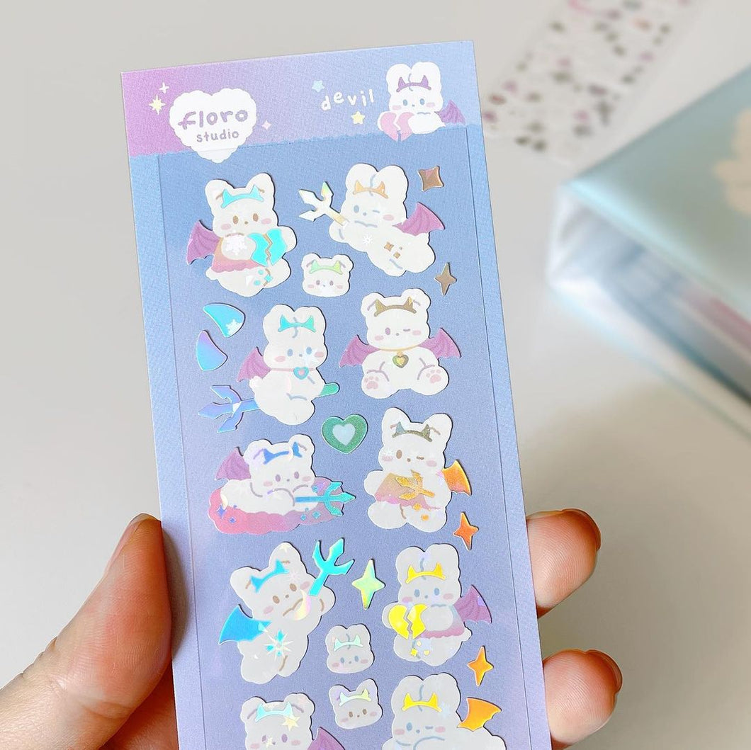 Floro Sticker - Devil