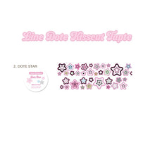 Load image into Gallery viewer, Promland Sticker - Line Dote Kisscut Tape
