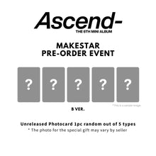 Load image into Gallery viewer, [PREORDER] ZEROBASEONE 6th Mini Album 'Ascend-' (11 Ver.) + Store Benefit

