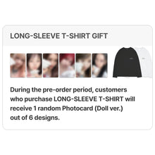 Load image into Gallery viewer, [PREORDER] NMIXX 6th EP 'Strange Muse' Pop-up Store Official MD - Long Sleeve T-Shirt
