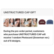 Load image into Gallery viewer, [PREORDER] NMIXX 6th EP 'Strange Muse' Pop-up Store Official MD - Unstructured Cap
