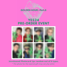 Load image into Gallery viewer, [PREORDER] ATEEZ 14th Mini Album 'GOLDEN HOUR : Part.5' + Store Benefit
