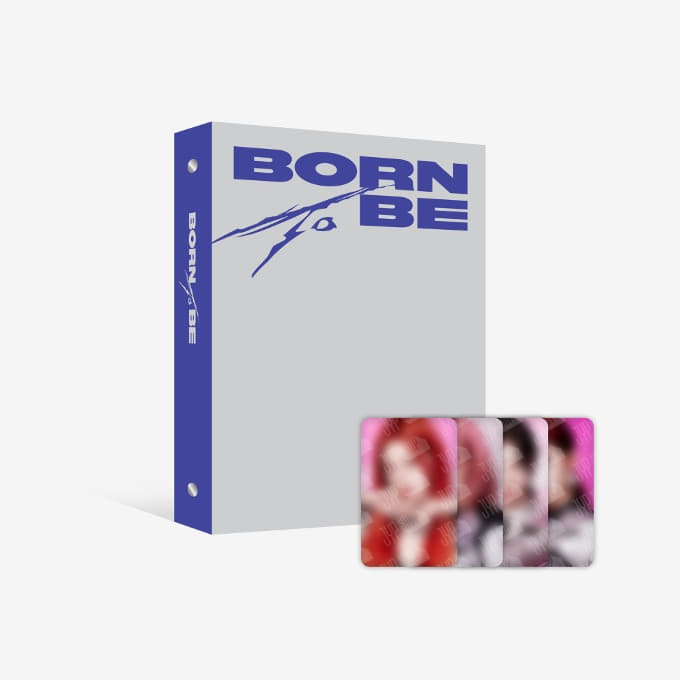 ITZY 2ND WORLD TOUR 'BORN TO BE' IN SEOUL OFFICIAL MD - PHOTOCARD BINDER